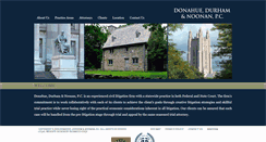Desktop Screenshot of ddnctlaw.com